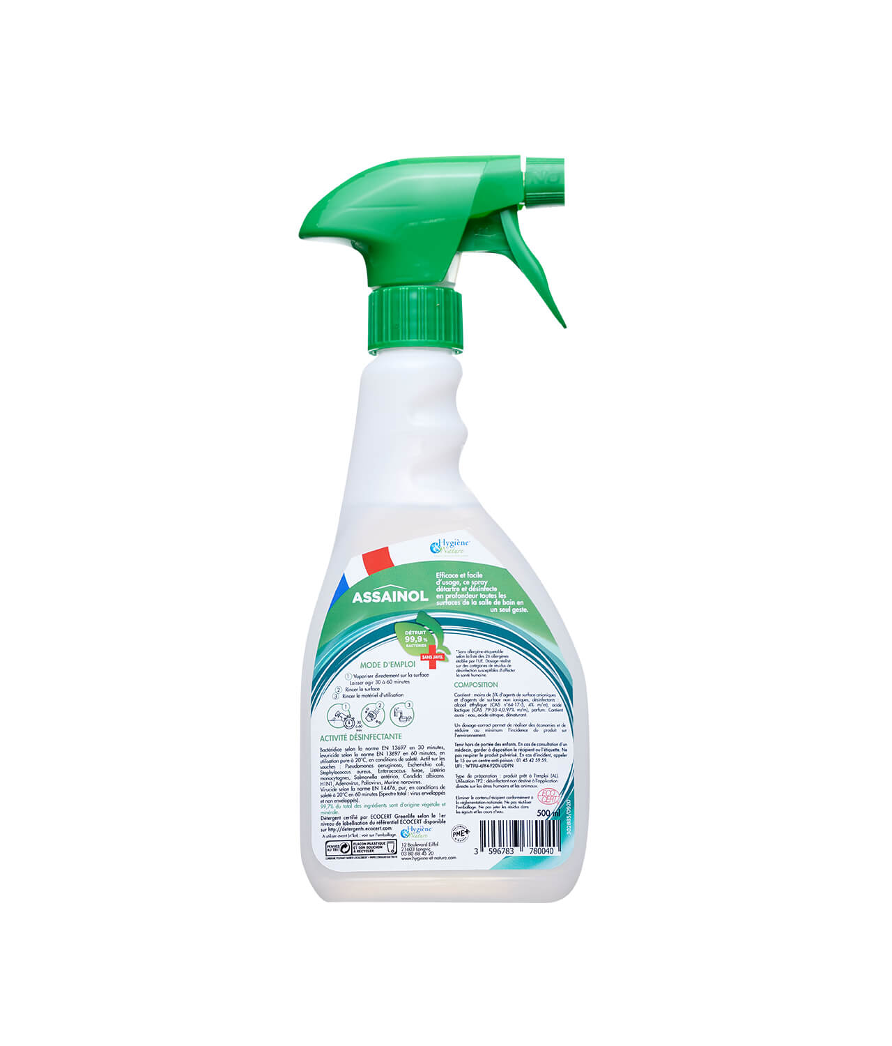 Nettoyant WC et salle de bain - Benyclean - Le produit d'entretien bio et  naturel