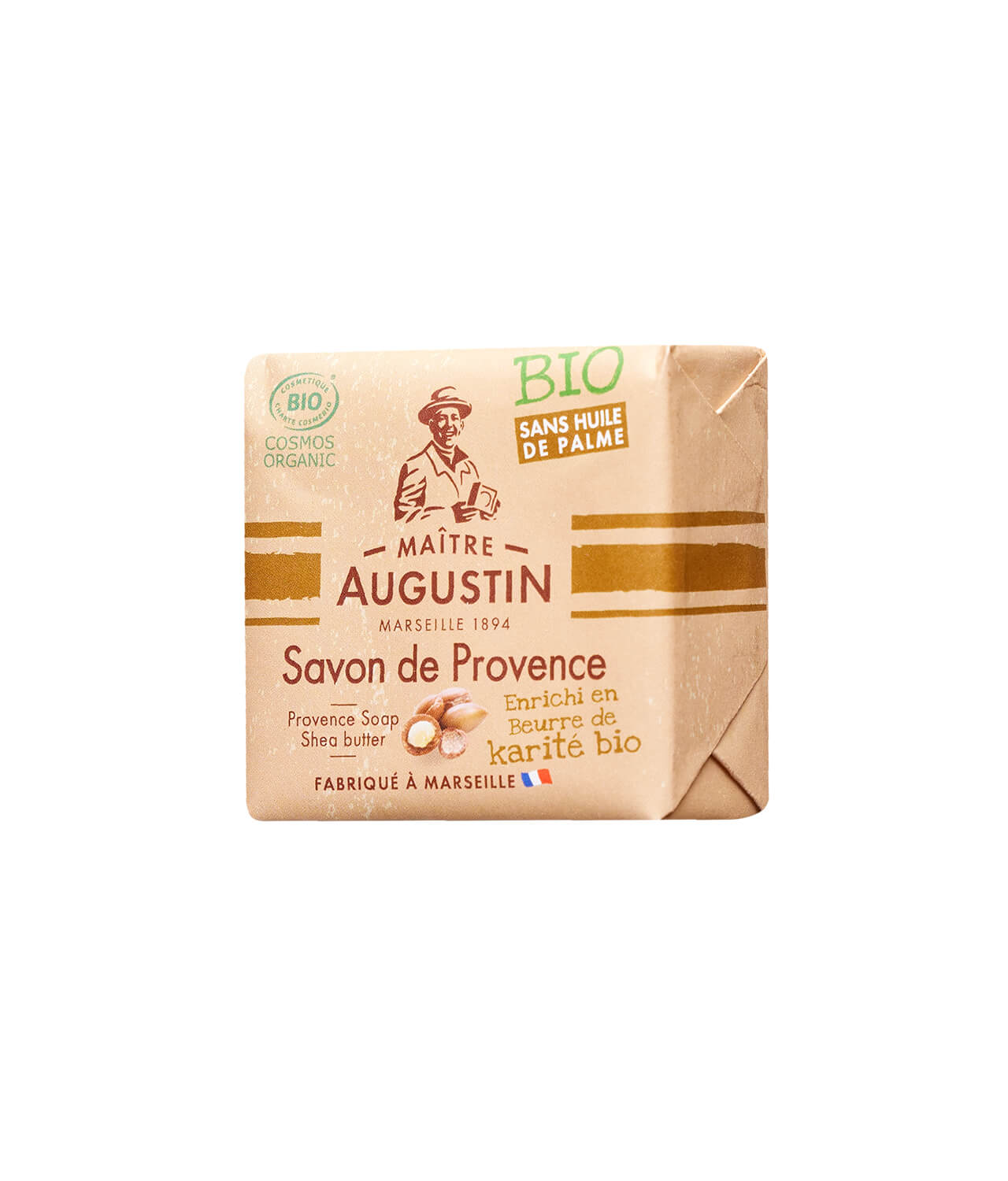 Maitre Augustin – Savon de Provence Extra Doux Karité – Certifié