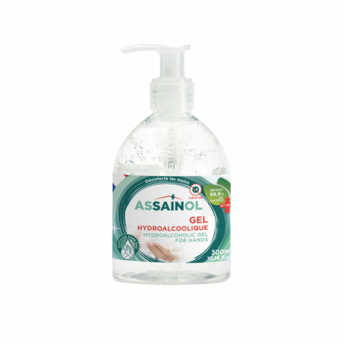 Assainol – Nettoyant Désinfectant d'origine végétale ECOCERT – 4 en 1 –  Eucalyptus – 500ml - Produit d'Entretien Français